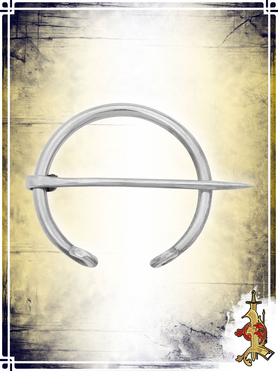 Fibule aux extrémités enroulées - Acier inox