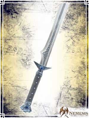 Drow Sabre Ol'elghinn Swords (Web) Nemesis Workshops - Artisan Blue Long 