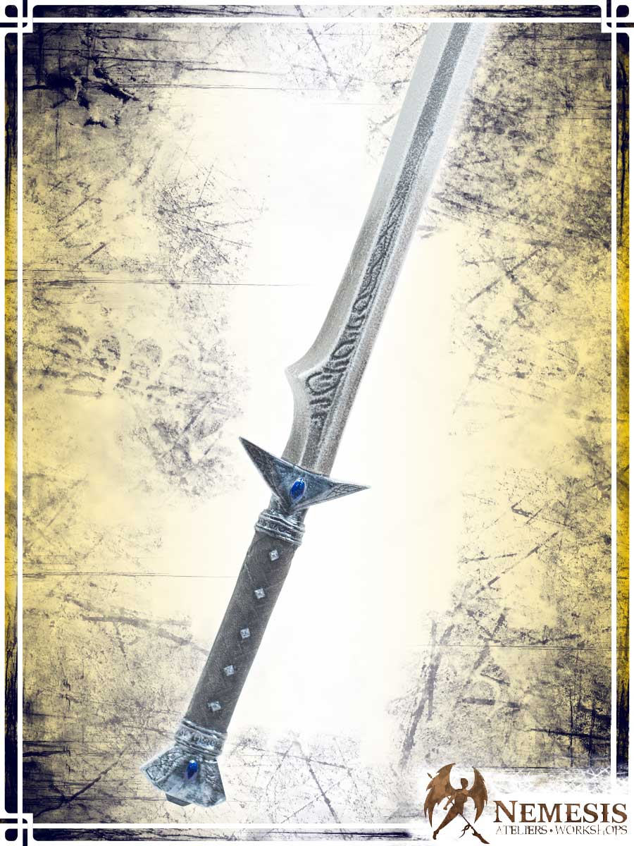 Drow Sabre Ol'elghinn Swords (Web) Nemesis Workshops - Artisan Blue Long 