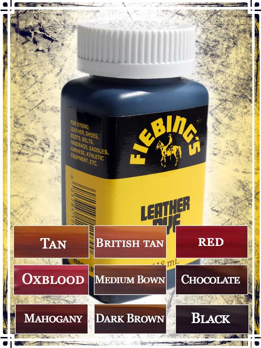 Leather Dye 4oz/118ml Leather Dyes & Varnishes Tandy Leather Dark Brown 4 oz 