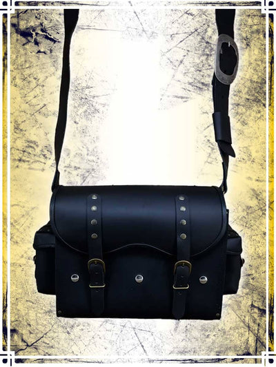 Adventurer's bag (XLarge) Pouches & Bags Importation privée Black leather 