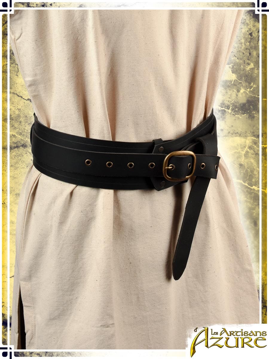 Adventurer's Belt Belts Les Artisans d'Azure Black Medium 