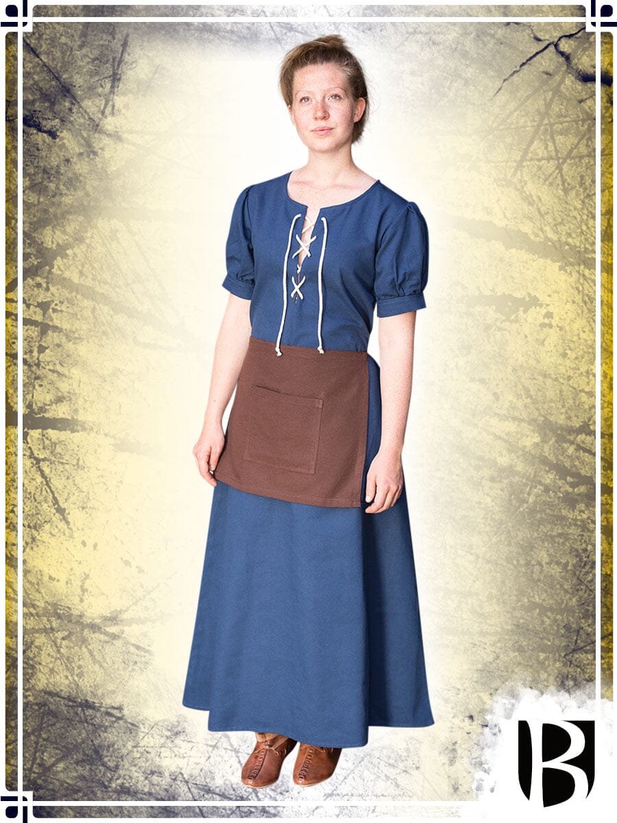 Apron Nele Clothes Accessories Burgschneider Brown 