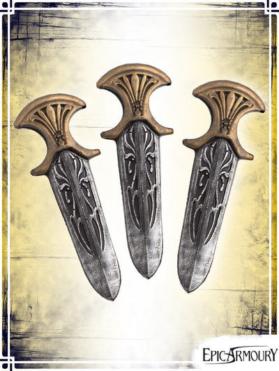 Assassin Knives (3) Throwing Knives Epic Armoury Inquisition 