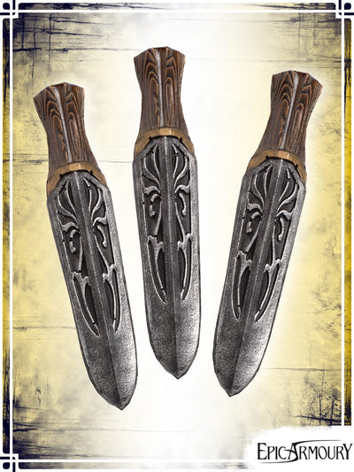 Assassin Knives (3) Throwing Knives Epic Armoury Unity 