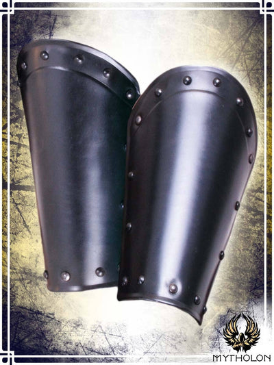 Balthasar Bracers Plate Bracers Mytholon Black 