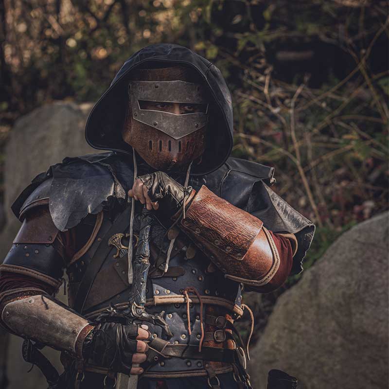 Larp Fighter Medieval LARP Shop & Handcrafted Leather Custom Creations Workshop ...