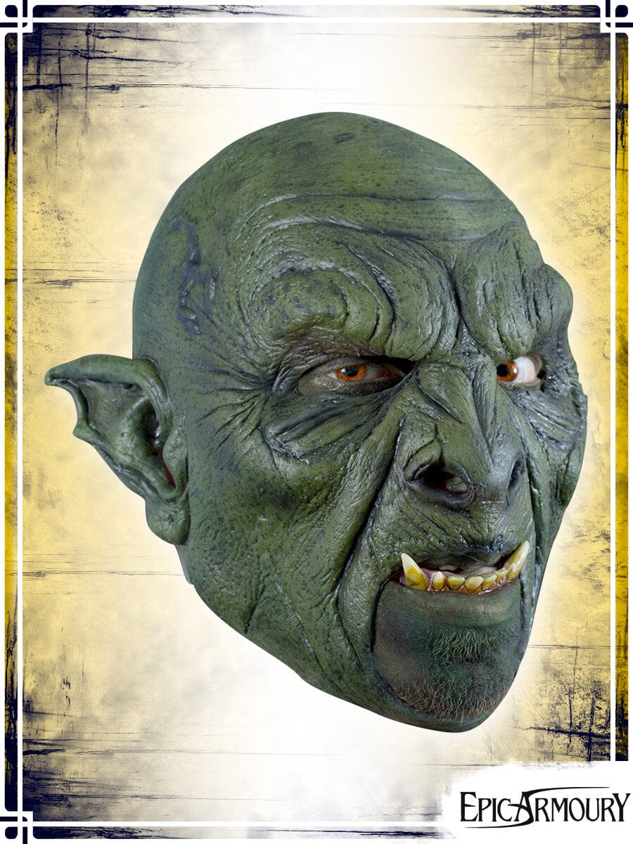 Beast Orc Mask Latex Masks Epic Armoury Green Large 