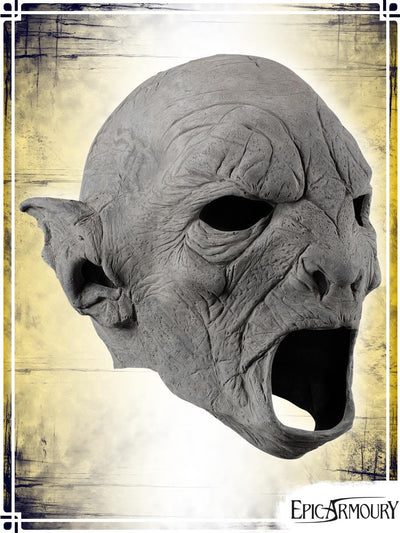 Beastial Orc Mask Latex Masks Epic Armoury Unpainted Medium 
