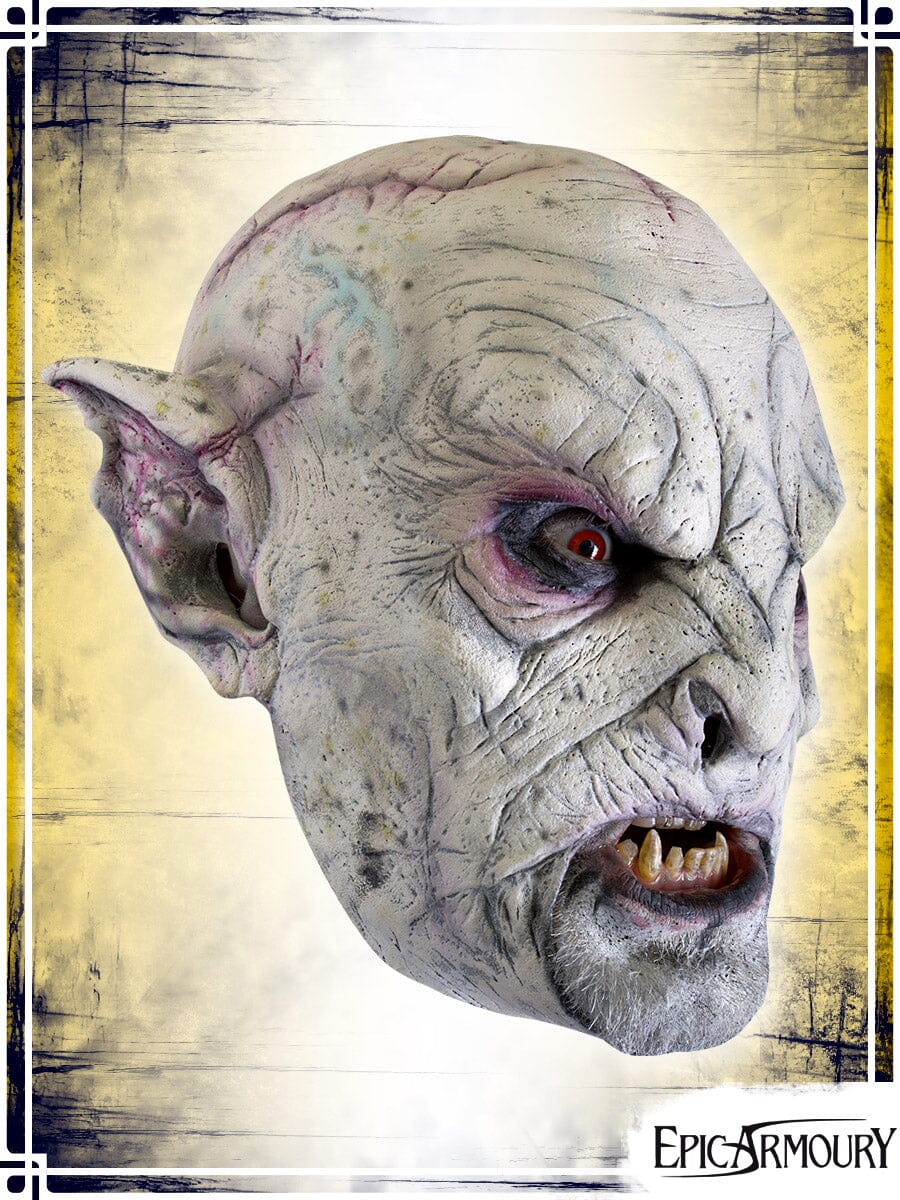 Beastial Orc Mask Latex Masks Epic Armoury White Medium 