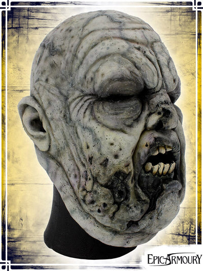 Big Rotten Zombie Mask - Gris/Vert (Large) Latex Masks Epic Armoury 