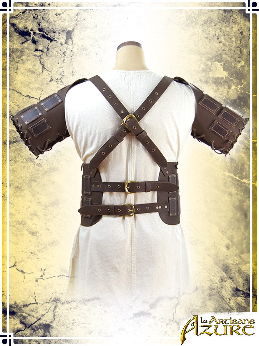 Bohemond Breastplate with Sleeves Leather Armors Les Artisans d'Azure 