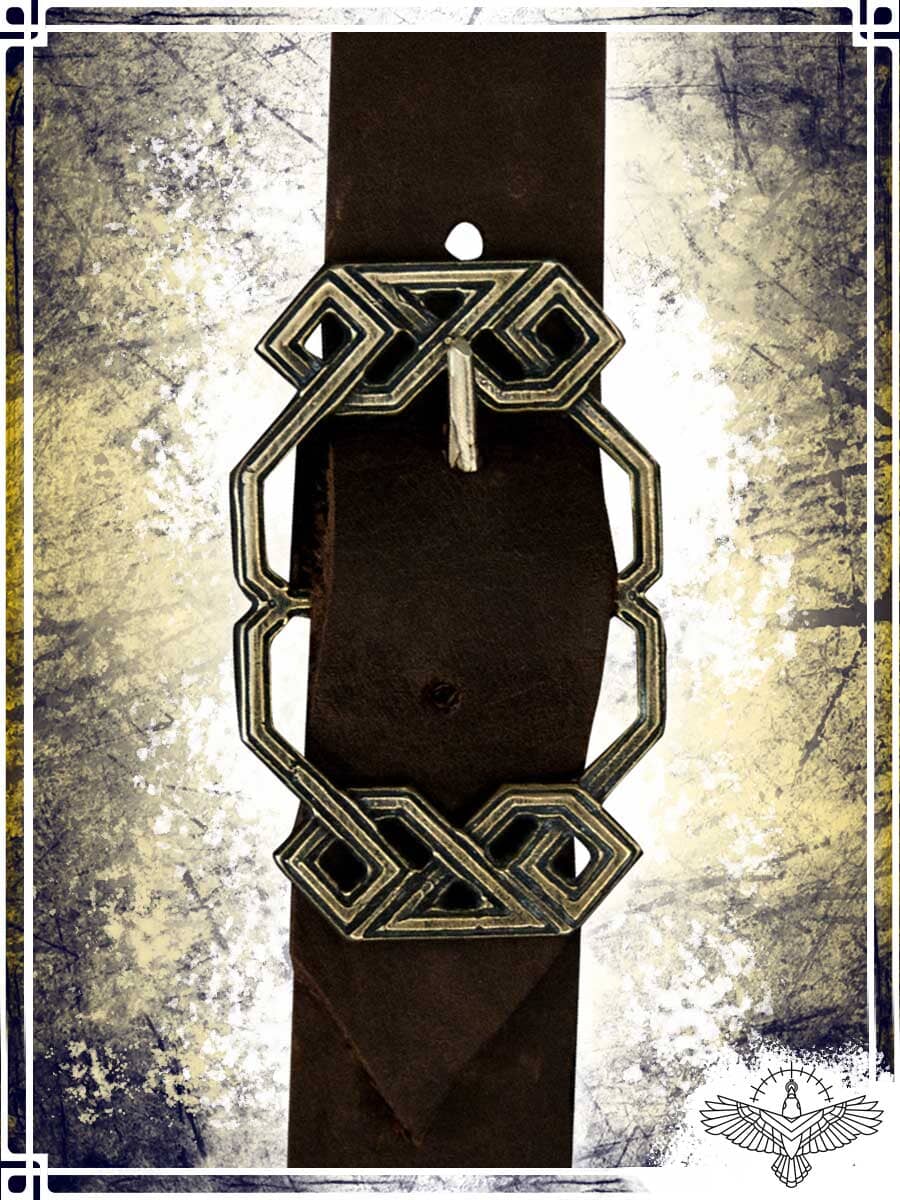 Buckle - Knot Dwarven Buckles & Belt Tips Copper Raven 