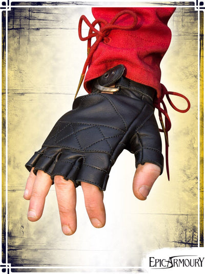 Celtic Gloves Gloves Epic Armoury Black Medium 