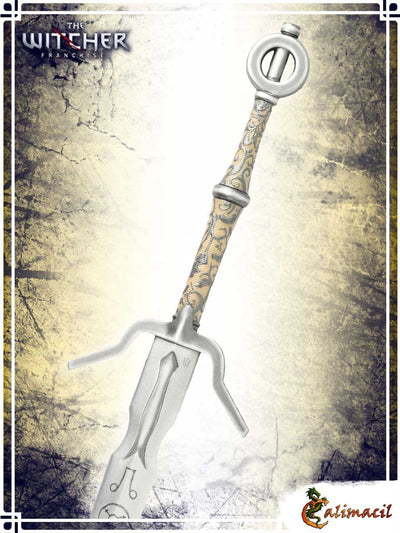 Ciri's Sword Zireael - The Witcher Swords (Web) Calimacil Two-Handed Mastercrafted 
