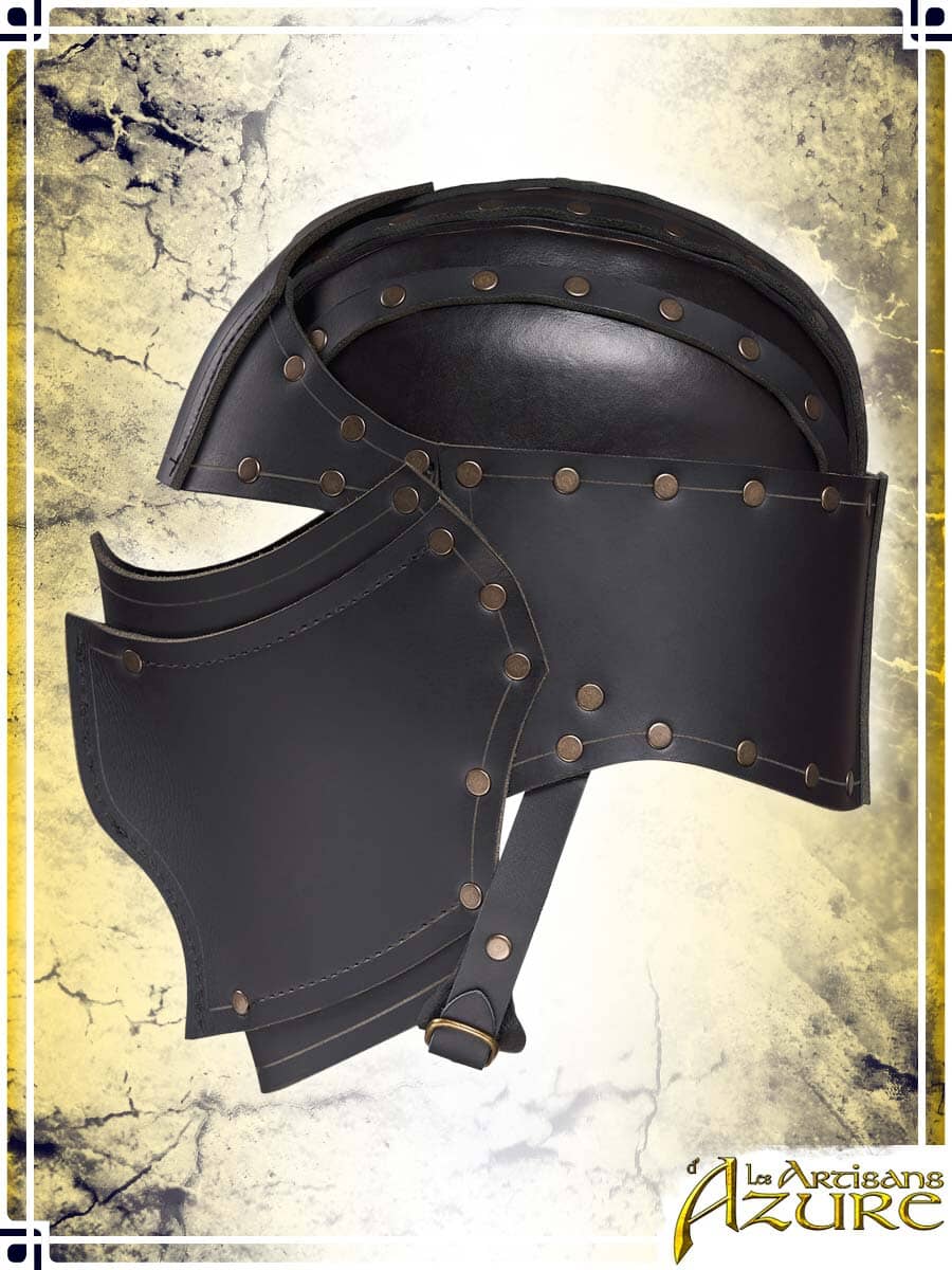 Classic Armet Leather Helmets Les Artisans d'Azure 
