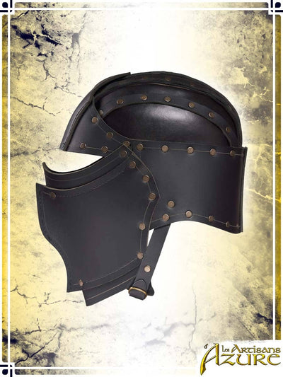 Classic Armet Leather Helmets Les Artisans d'Azure 