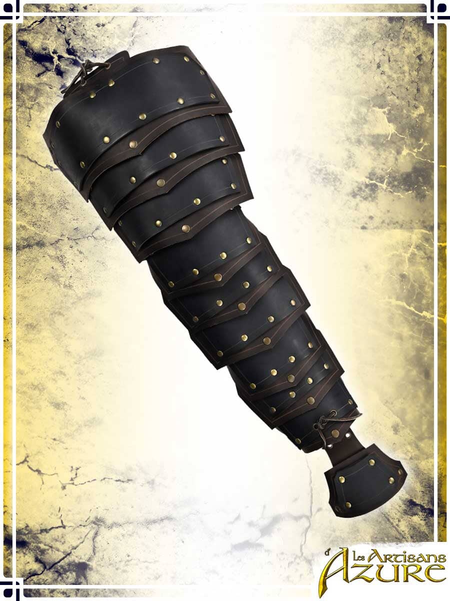 Conqueror's Arm Full Arms & Elbows Les Artisans d'Azure Black|Brown Right Shoulder 