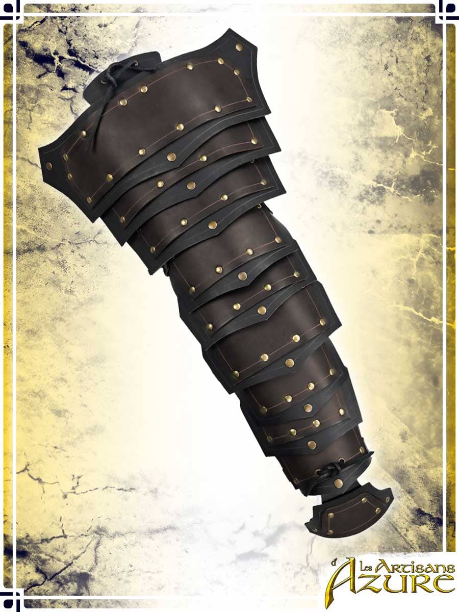 Conqueror's Arm Full Arms & Elbows Les Artisans d'Azure Brown|Black Right Shoulder 