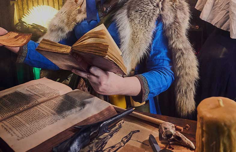 banner for our custom project financing with scribes in LARP