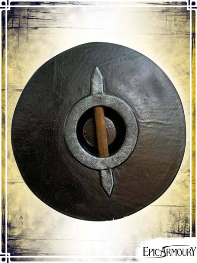 Drangr Shield - Green/Wood Latex Shields Epic Armoury 