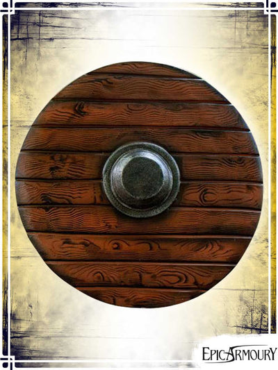 Drangr Shield - Wood Latex Shields Epic Armoury Wood Medium Shield 
