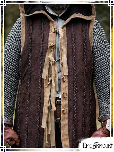 Dreki Vest Vests Epic Armoury Brown XLarge|2XLarge 