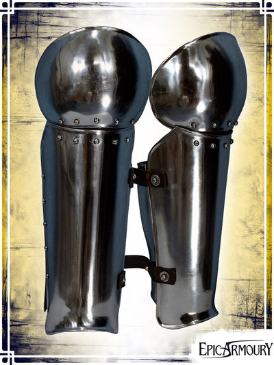 Enclosed Leg Protection Plate Greaves Epic Armoury 