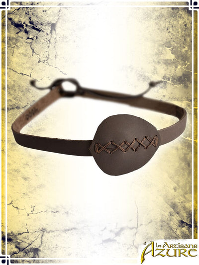 Eye Patch Games & Other Accessories Les Artisans d'Azure Brown 
