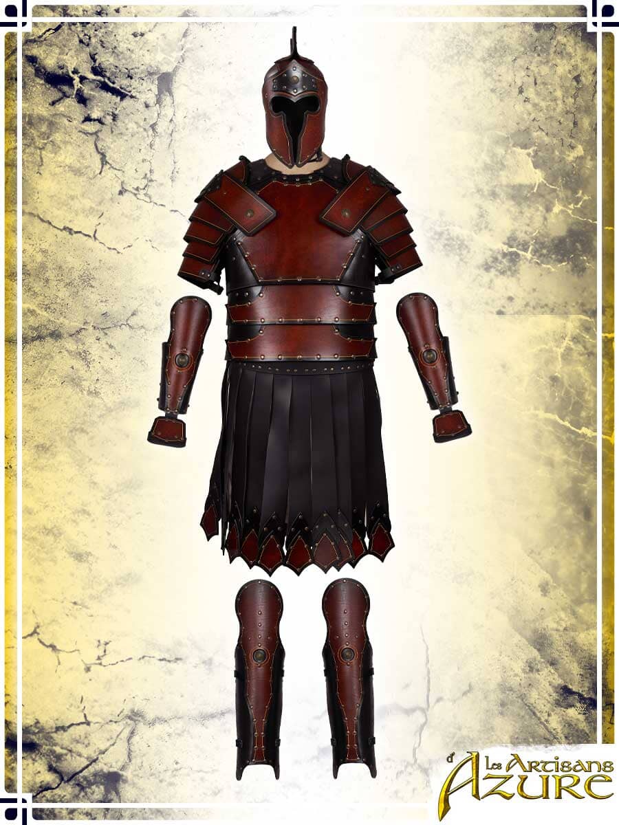 Full Roman Leather Armor Full Armors Les Artisans d'Azure 