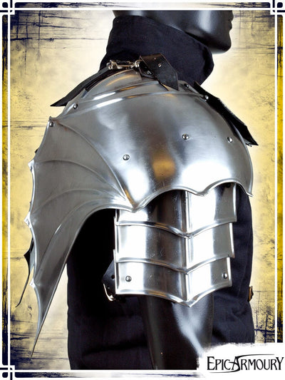 Gothic Pauldrons and Gorget Plate Pauldrons Epic Armoury 