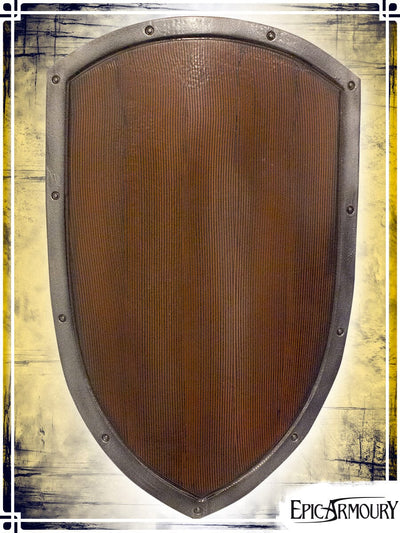 Heater Shield Latex Shields Epic Armoury Wood Medium Shield 