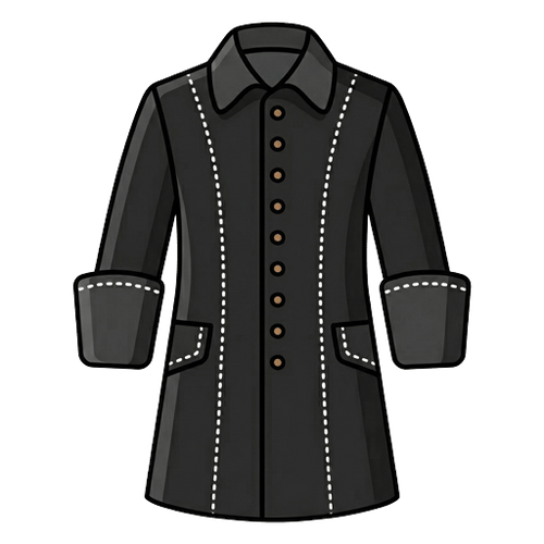 Fjell Cape with Fake Fur - Black – Les Artisans d'Azure