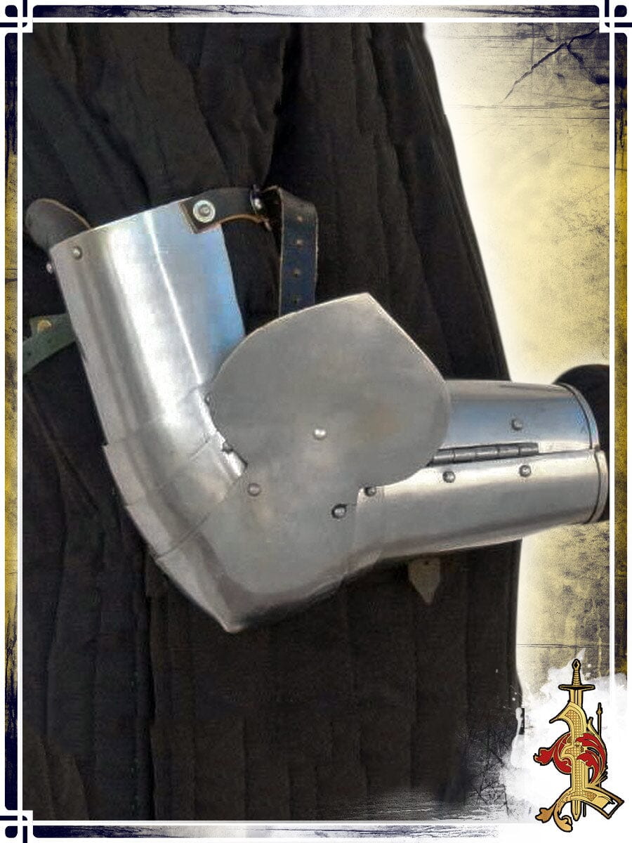 Italian Milanese Style Arm Armor - 16ga - LB Full Arms & Elbows Lord of Battles 