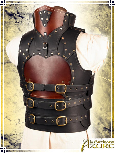 Knight Armor - Torso with gorget Leather Armors Les Artisans d'Azure 