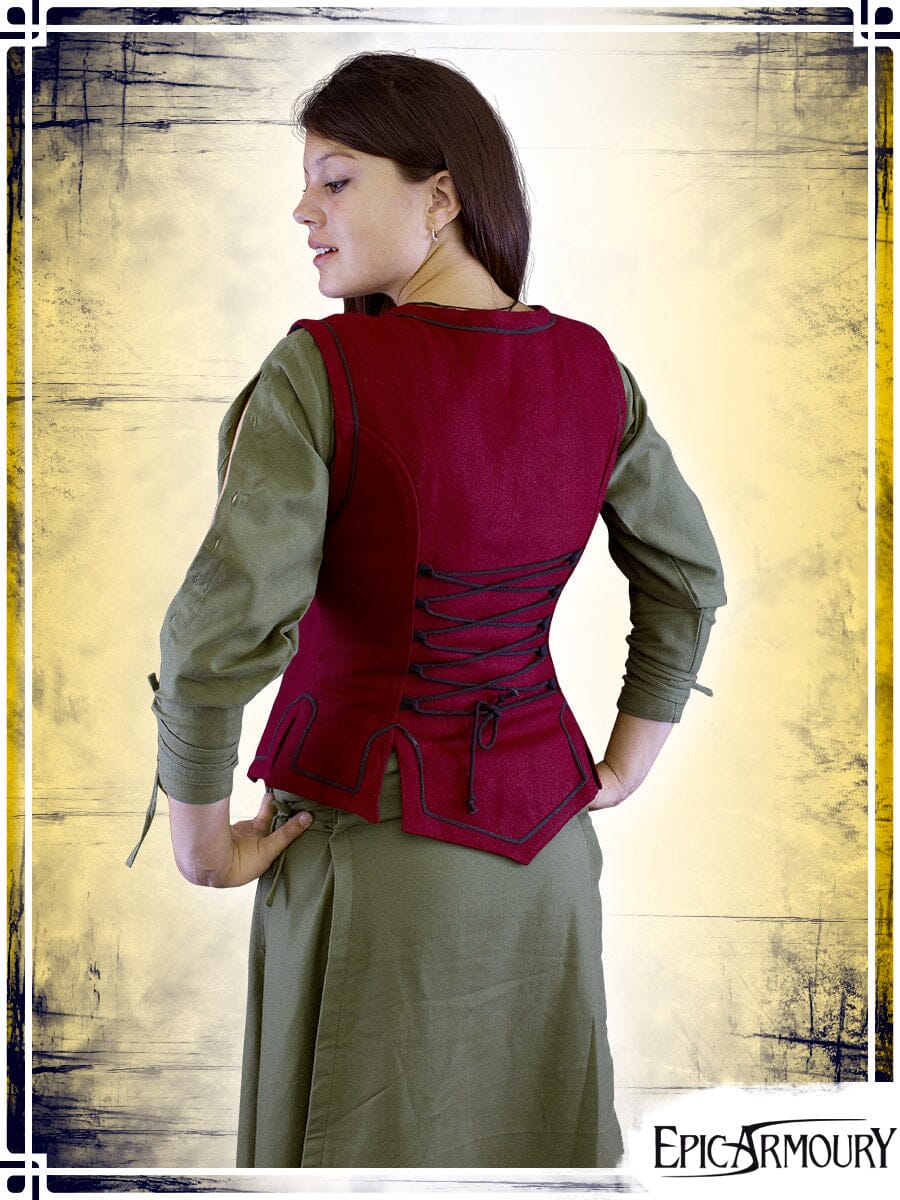 Ladies Medieval Vest Corsets & Large Belts Epic Armoury 