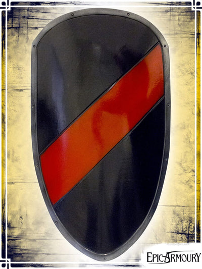 Large Shield Latex Shields Epic Armoury Black|Red Tower Shield 