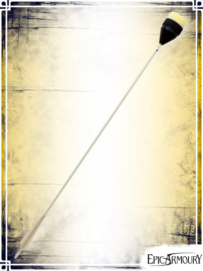 LARP Flathead Arrow - IDV Arrows Epic Armoury White 