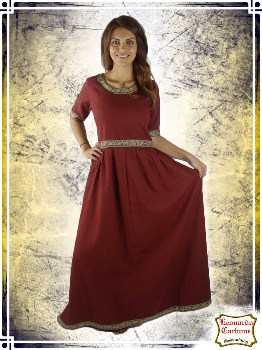 Malorie Dress Dresses Leonardo Carbone Red Small 