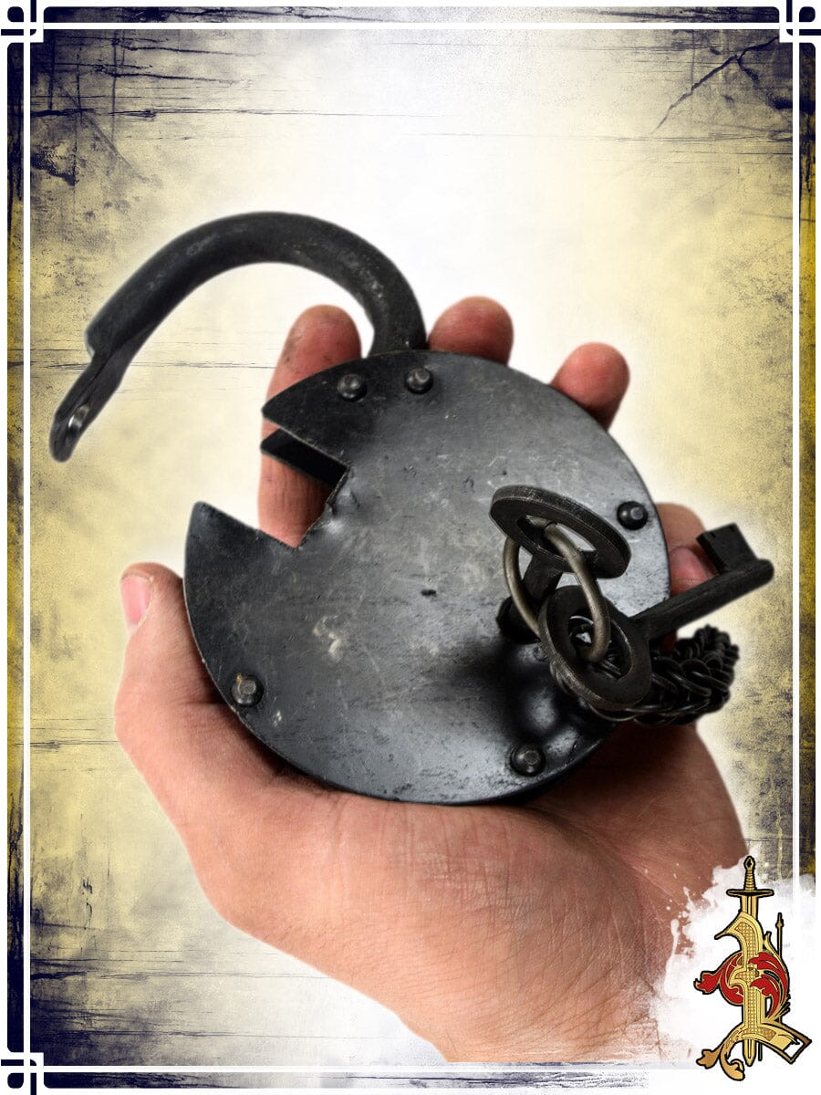 Medieval Padlock with 2 keys in chain – LB Games & Other Accessories Burgschneider - Zeughaus 