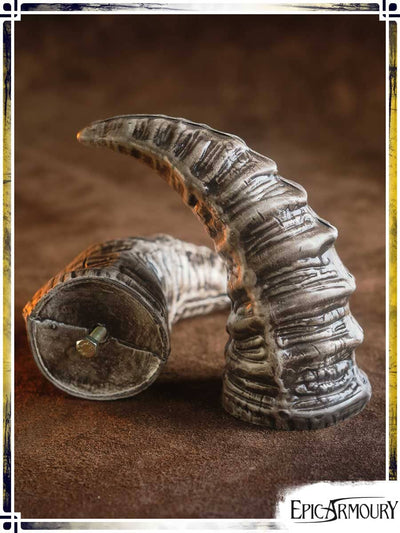 Mountable Demon Horns Supplies Epic Armoury Bone Large 