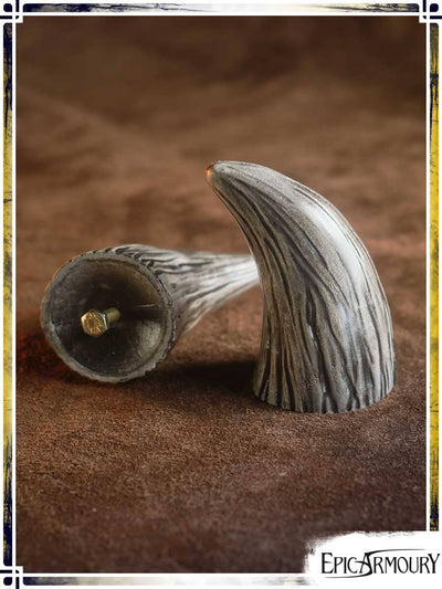 Mountable Demon Horns Supplies Epic Armoury Bone Medium 
