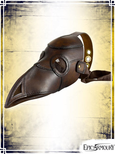 Plague Doctor Mask Leather Masks Epic Armoury Brown 