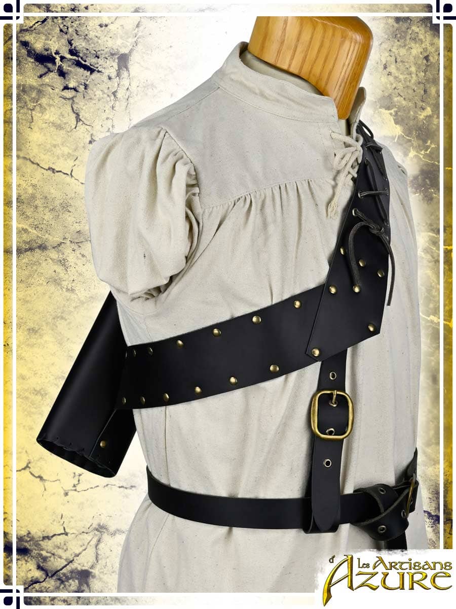 Laced Quiver Quivers Les Artisans d'Azure Black Left Hand 
