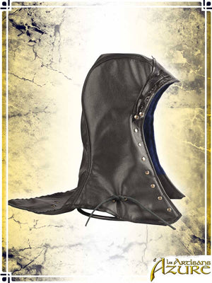 Assassin Leather Hood Hoods Les Artisans d'Azure 