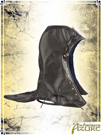 Assassin Leather Hood Hoods Les Artisans d'Azure 