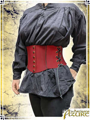 Short Corset Belt Corsets & Large Belts Les Artisans d'Azure 