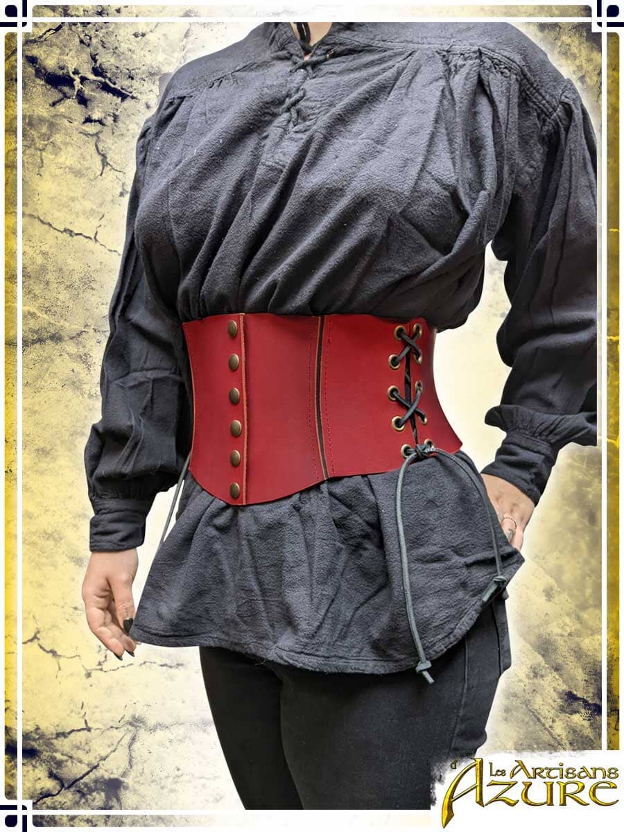 Short Corset Belt Corsets & Large Belts Les Artisans d'Azure 