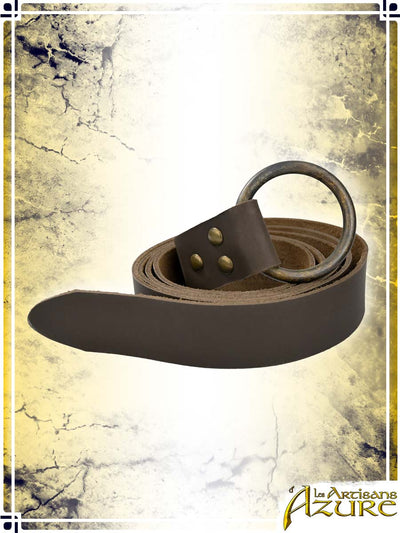 Ring Belt Belts Les Artisans d'Azure Brown 