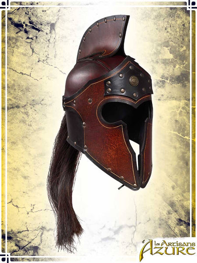 Roman Helm Leather Helmets Les Artisans d'Azure 